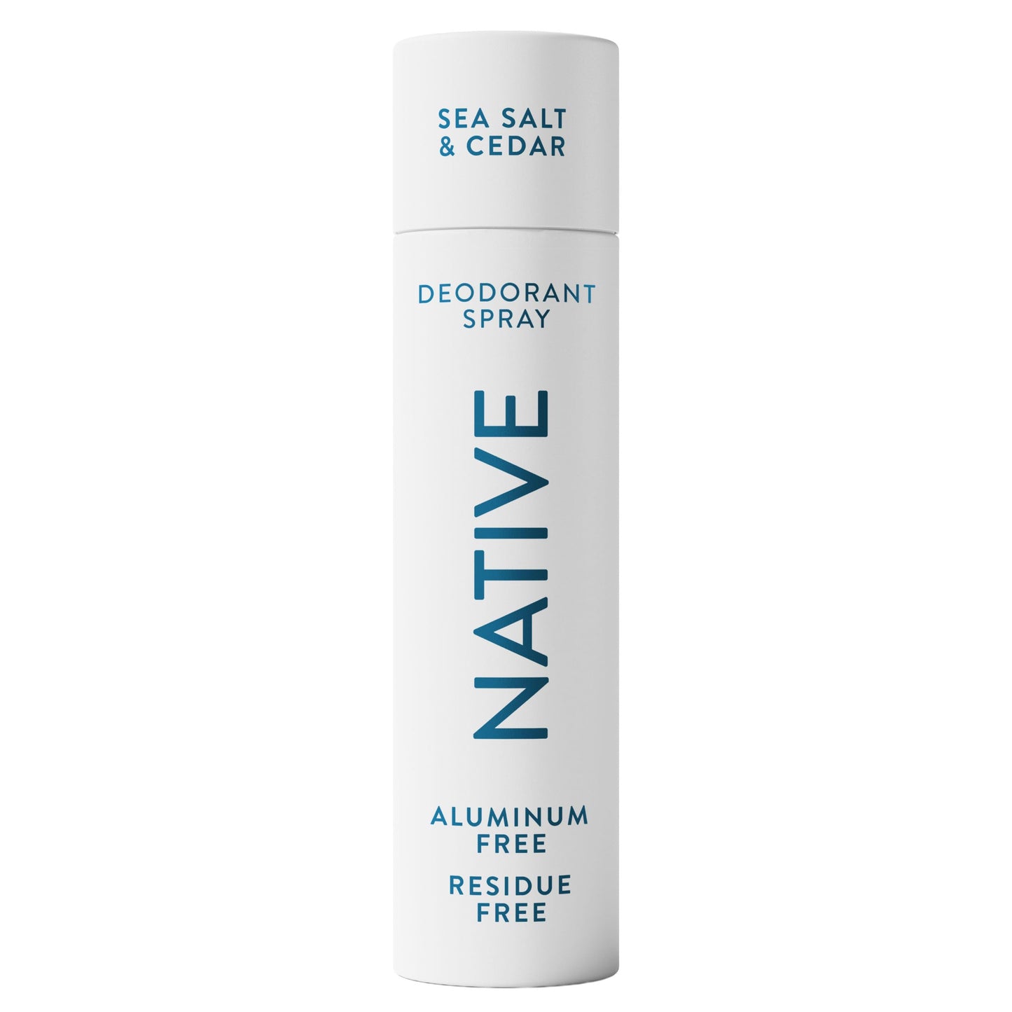 Native Deodorant & Body Spray, Sea Salt & Cedar, 72-Hour Odor Protection for Underarms & Body, Aluminum Free, Quick Drying, 3.5 oz