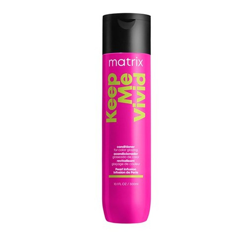 Matrix Keep Me Vivid Conditioner | Deeply Nourishes Hair, Prevents Fading & Protects Color | For Dry, Semi-Permanent and Color Treated Hair | Salon Professional Conditioner