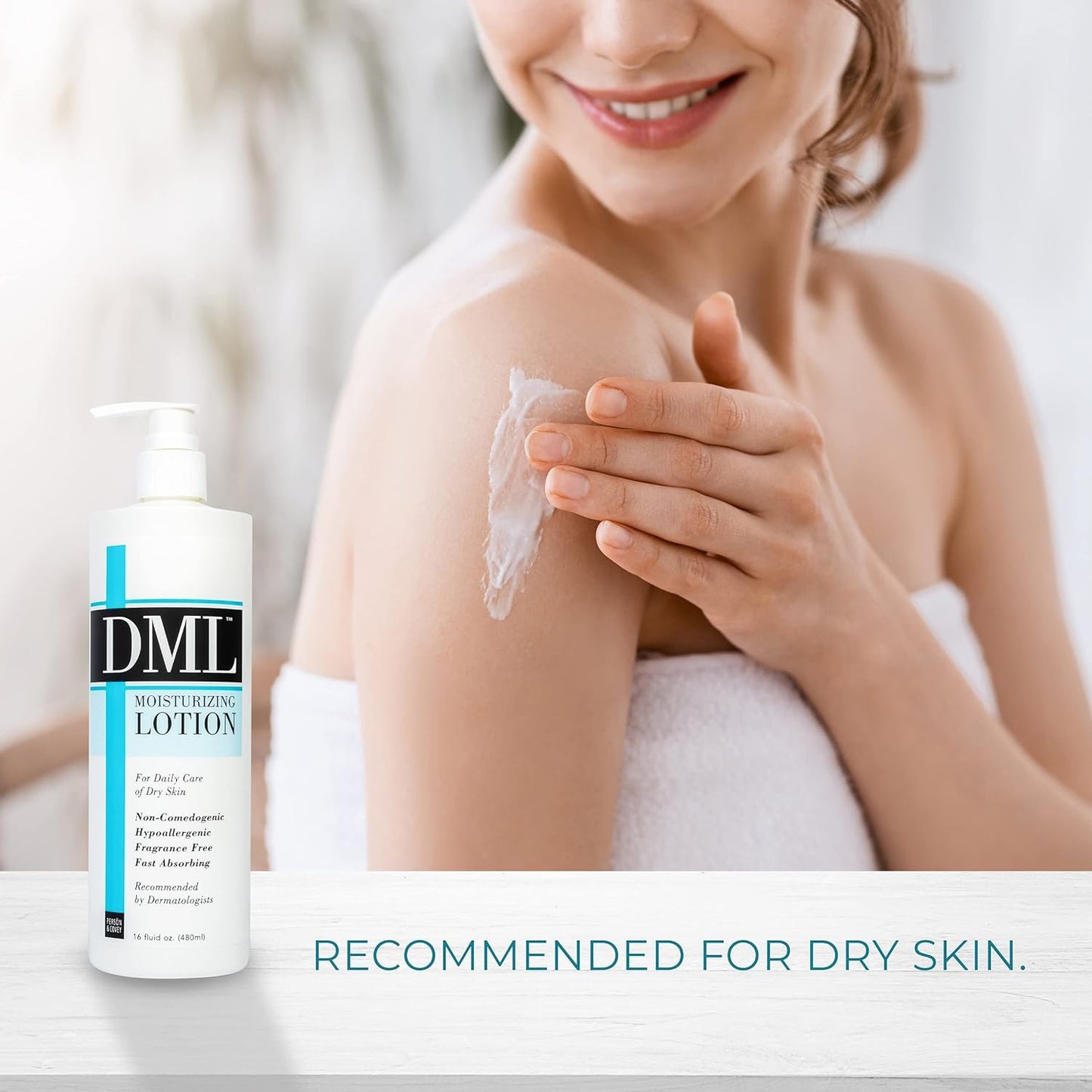 DML Moisturizing Lotion 16 oz (Pack of 6)