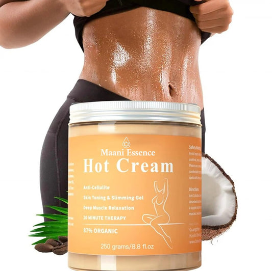 Fat Burning Cream - Slimming & Firming Anti-Cellulite Gel for Weight Loss | Deep Muscle Relaxation