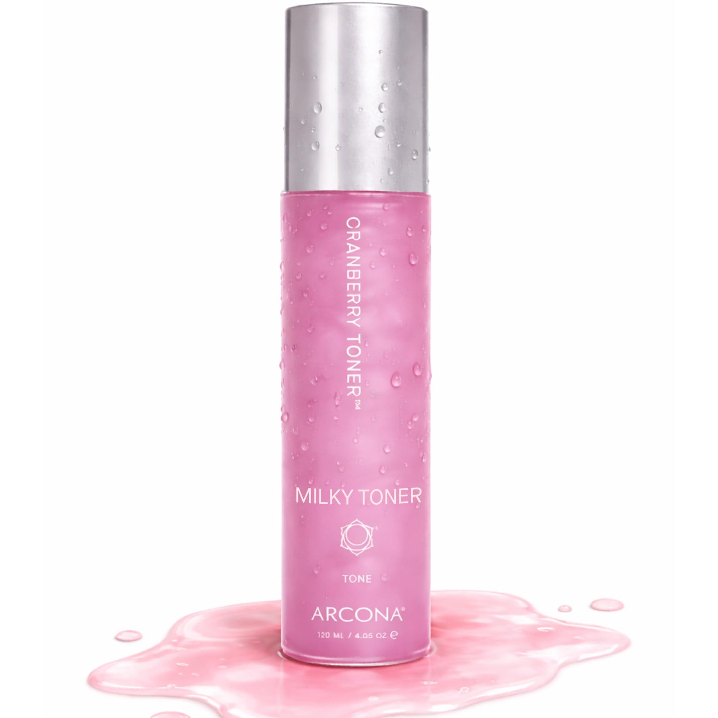 ARCONA Cranberry Toner – Vegan Milky Toner for Face | Brightening & Hydrating Rice Toner for Face | Phyto-Nutrients & Essential Fatty Acids, 4 fl oz.