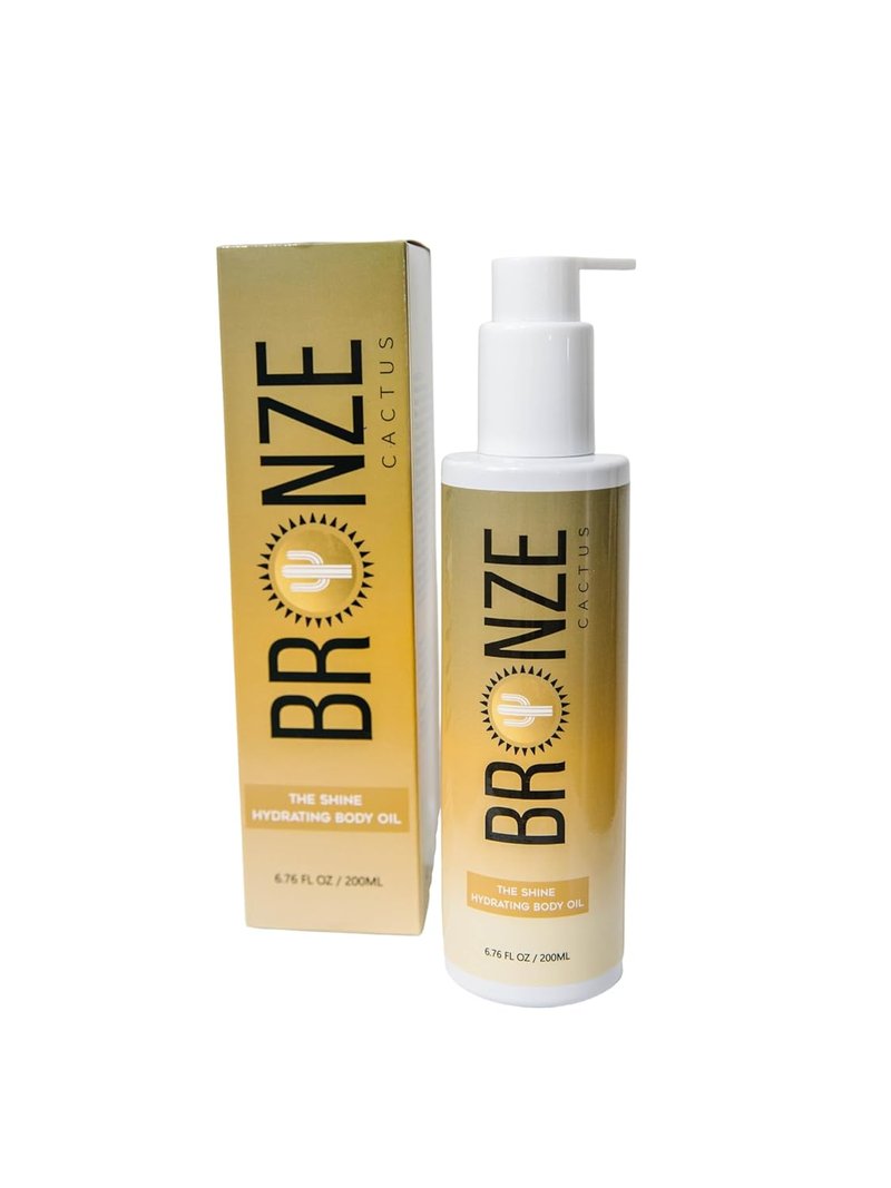 Daily Hydration Shine Body Oil - Deep Moisture & Radiant Glow | Lightweight, Non-Greasy Formula | 6.76 fl oz