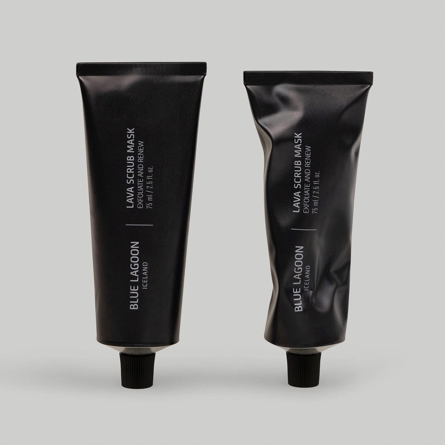 Blue Lagoon - Resurfacing Exfoliating Volcanic Lava Scrub Face Mask - Hydrating and Moisturizing Face Mask - Bioactive Icelandic Skincare (1 oz | 30 ml)