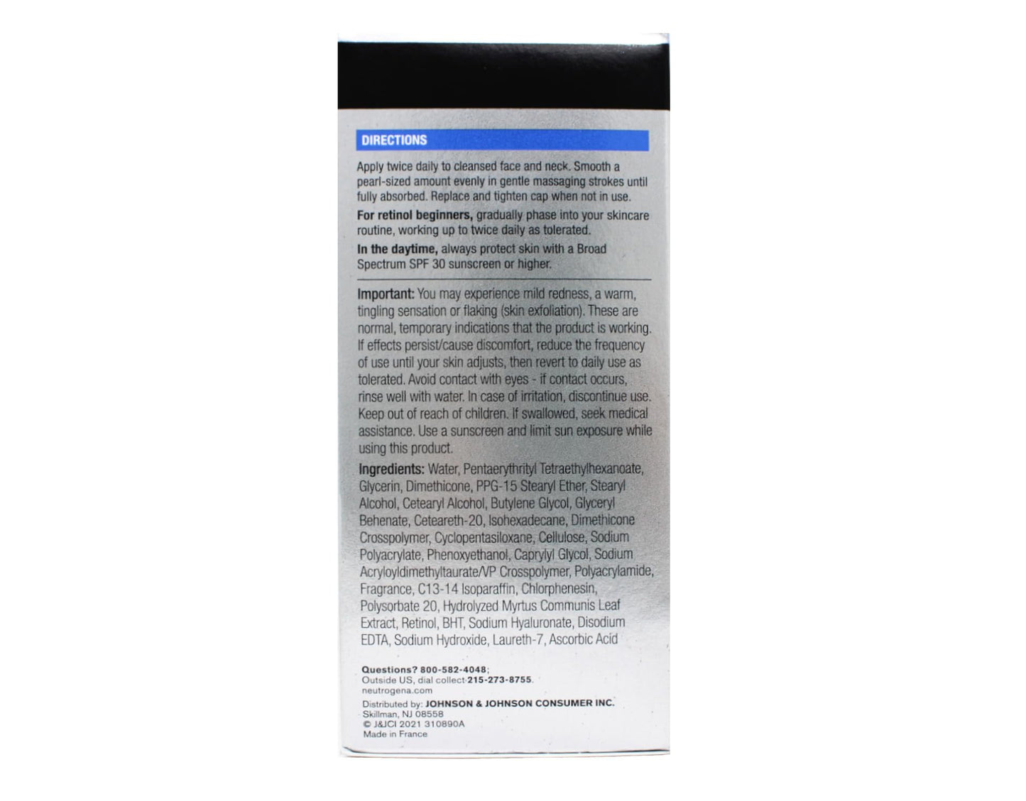 Neutrogena Rapid Wrinkle Repair Retinol Regenerating Cream - 1.7 oz (Pack of 2)