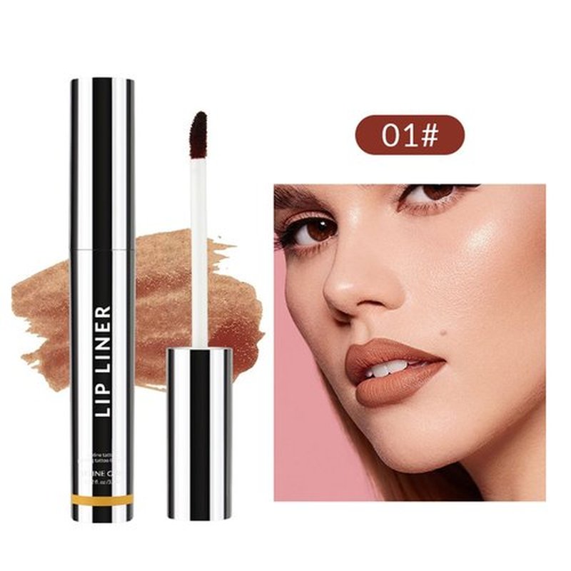 Yetxici Qorva Peel off Lip Liner Stain, Qorva Lipstick, Timbersonic Peel off Lip Stain, Lip Stains for Women, Matte Nude Lip Tattoo Liner, Lip Stain Peel off Long Lasting Waterproof(3pcs)