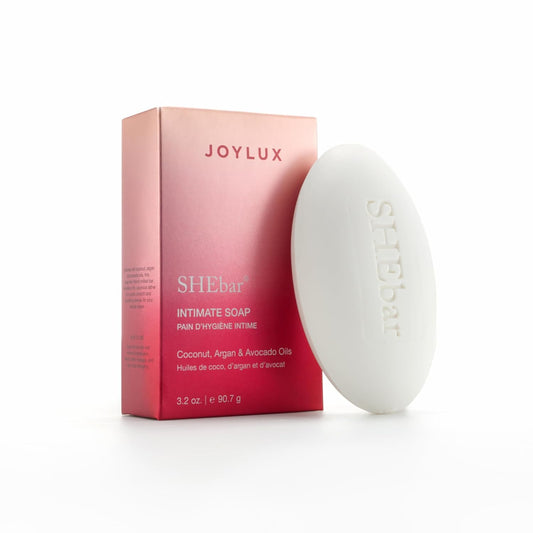 Joylux Yoni Cleansing Bar - pH-Balanced Feminine Wash with Gentle Ingredients | 3.2oz Velvety Texture, Light Mandarin Scent