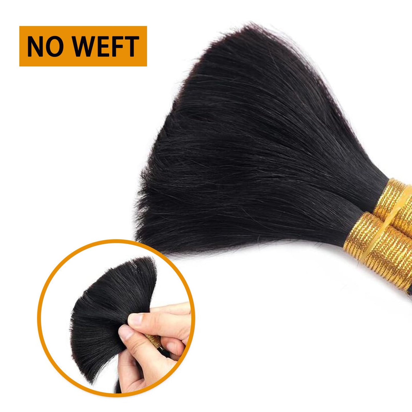 Human Braiding Hair 26 Inch Water Wave Bulk Human Hair for Braiding 50g(1Bundle/Pack) No Weft Brazilian Virgin Deep Curly Human Hair for Boho Braids Natural Black Color