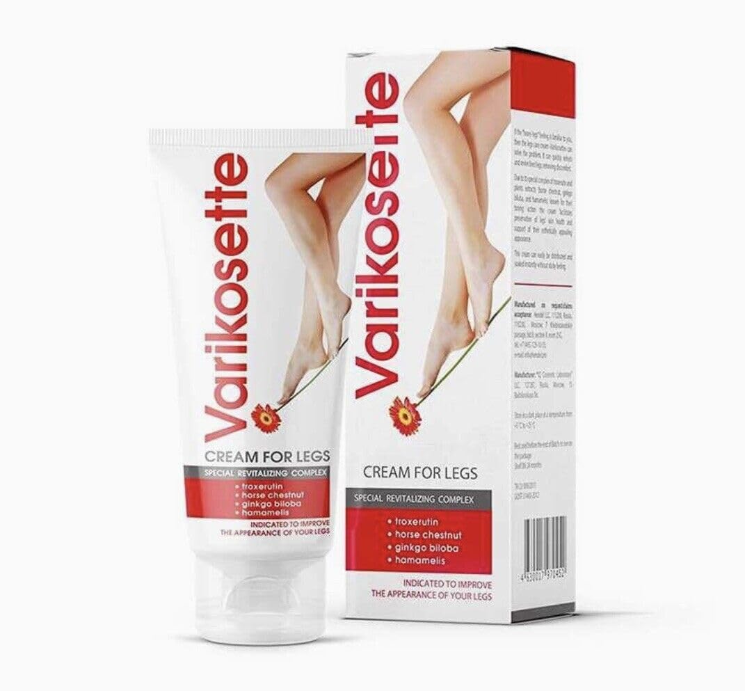 2 Tubes Varikosette - Varicose veins, leg cream - by Hendel Garden 75 ml х 2