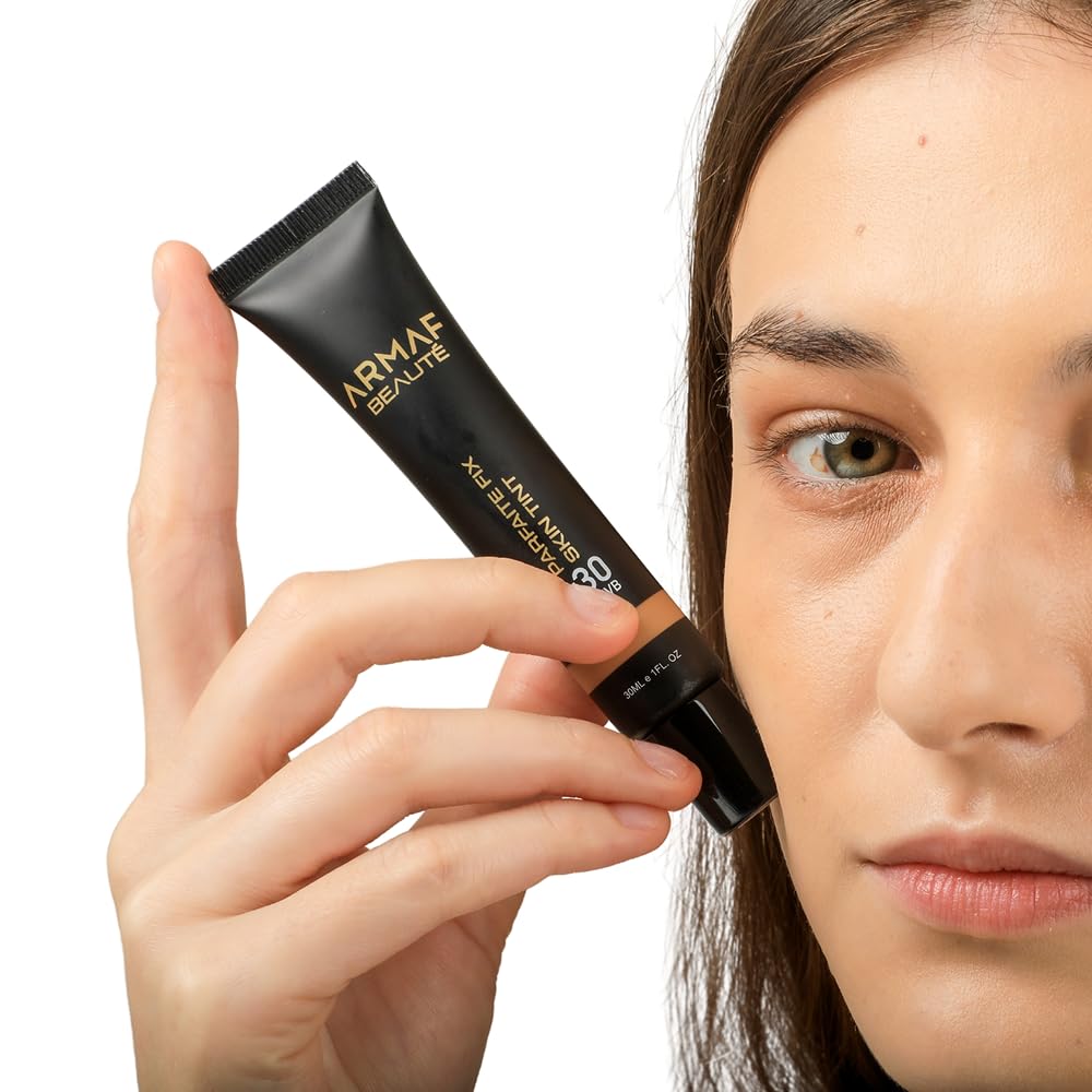 Armaf Beauté Parfaite Fix - Skin Tint | Tinted Moisturizer with Spf 30 For Sun Protection | Semi Matte Finish | Natural, 30 ml/1 fl.oz