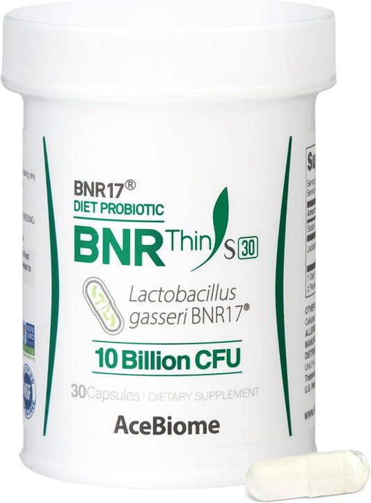 Lactobacillus Gasseri BNR17 Probiotic - 10 Billion CFU, 30 Capsules for Digestive Health