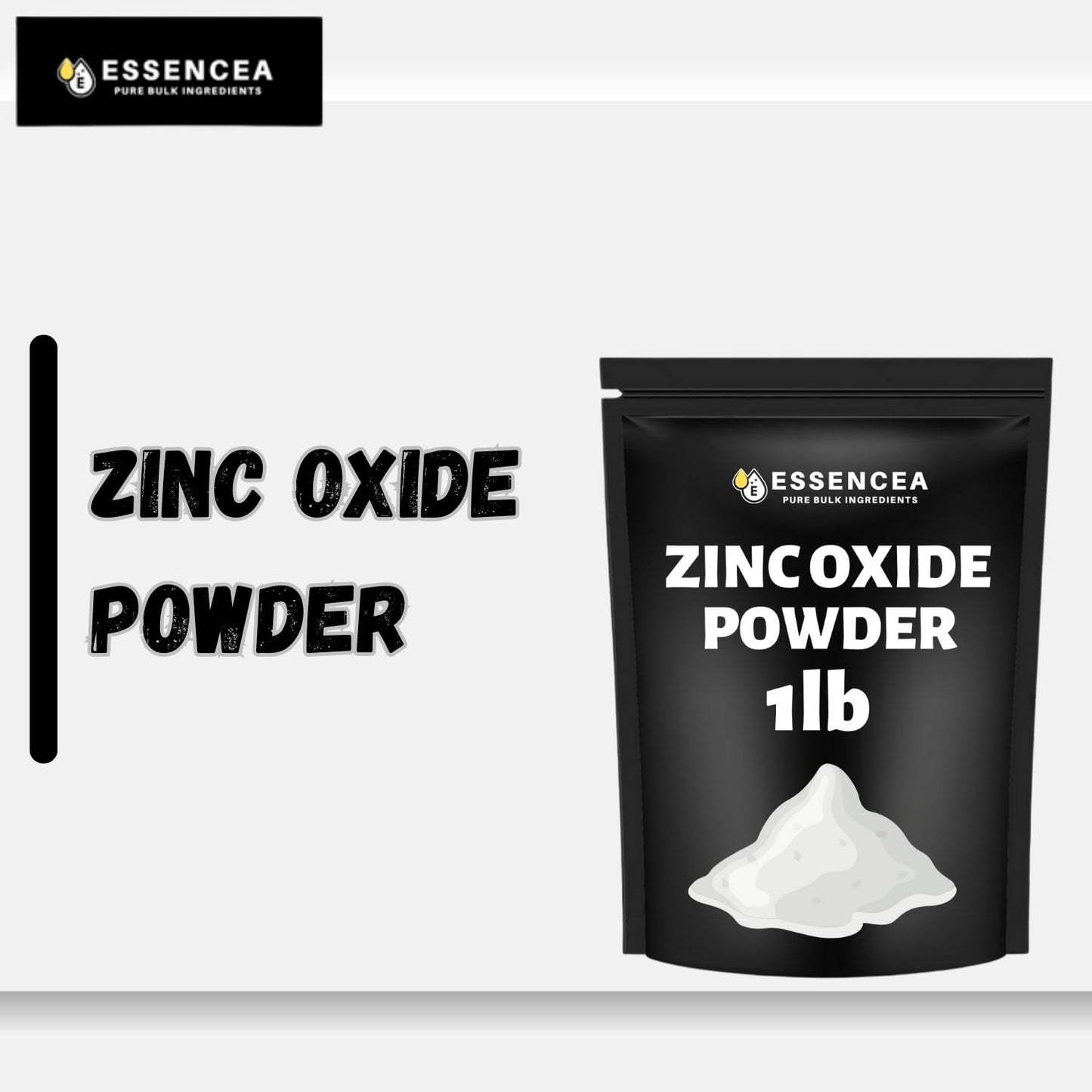 Essencea Zinc Oxide Powder 1lb, 16 Ounces