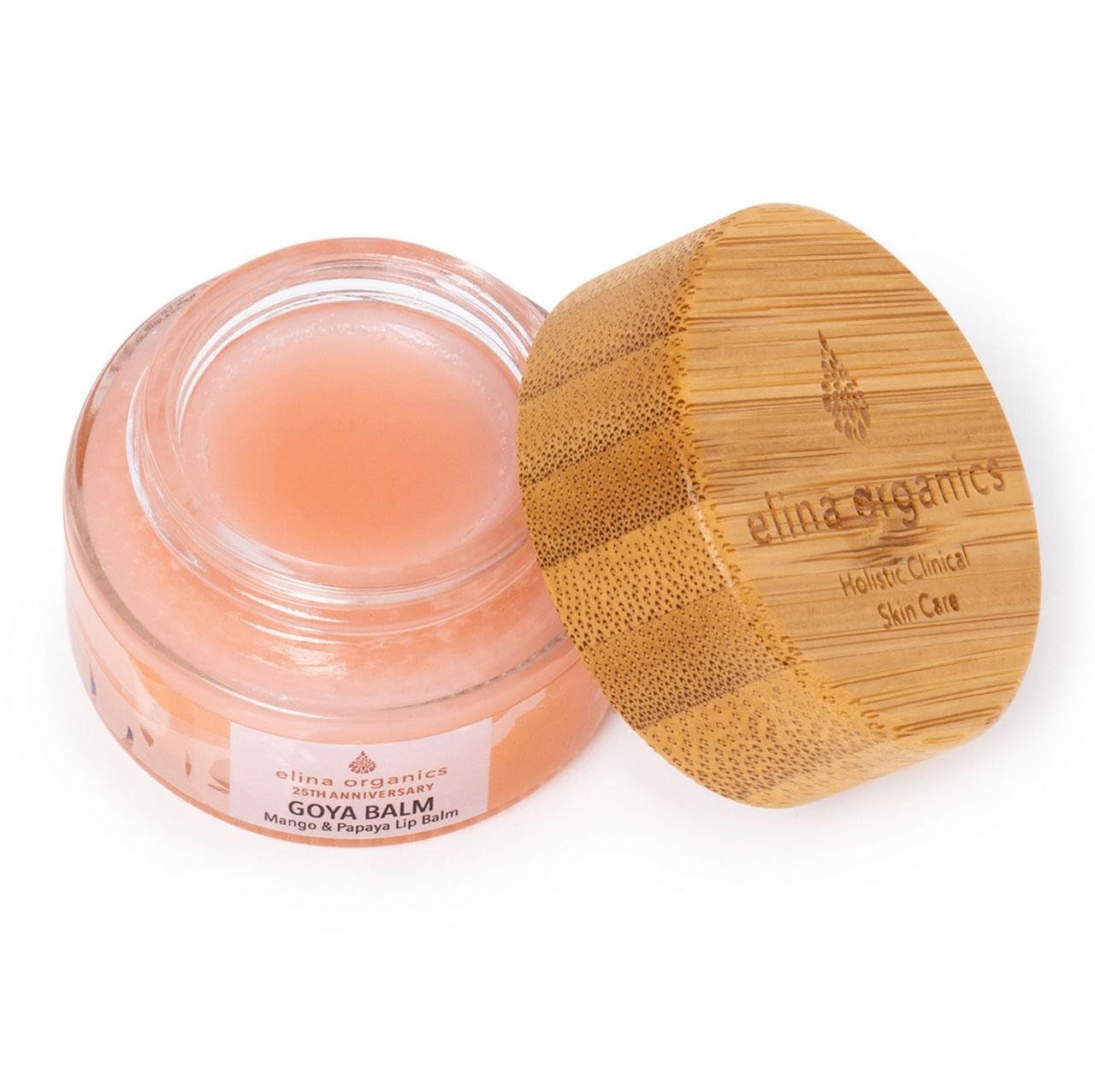 Elina Organics Goya Balm, 0.5oz – Soothing Botanical Face & Body Balm with Castor Oil, Mango, Papaya & Orange – Handcrafted Natural Skin Nourishment for Redness and Sensitivity