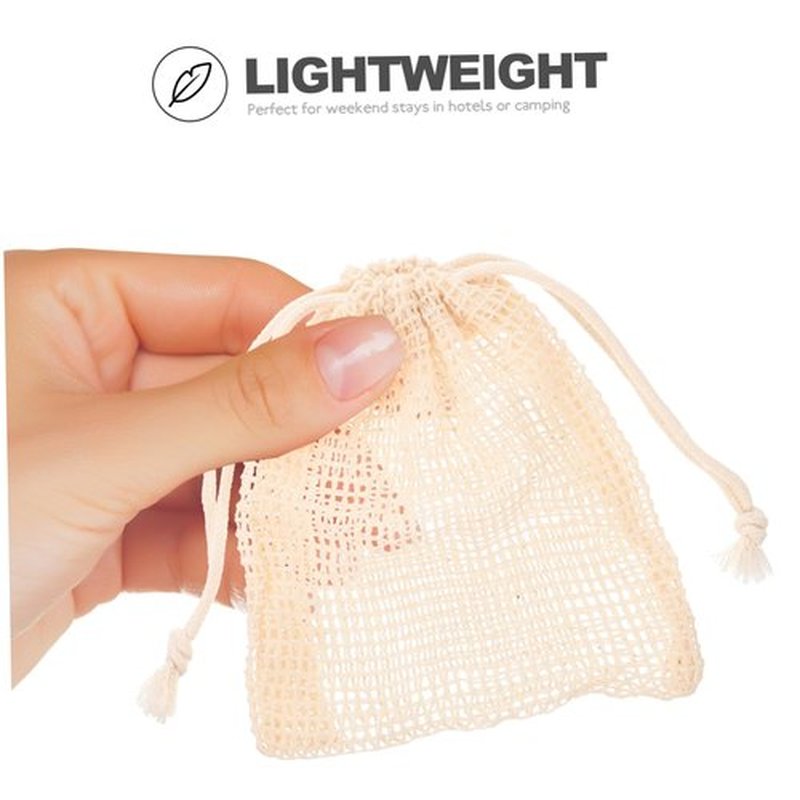 Beavorty 40 Pcs Soap Storage Soap Exfoliating Foaming Net Vibrant Pouches Bubbling Bags Linen Storage Bags Face Soap Cotton Linen Cleansing Small