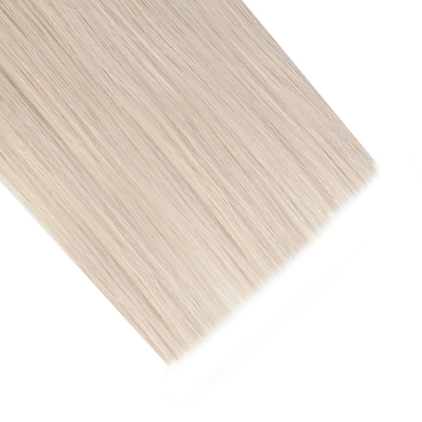 Ugeat Nano Hair Extensions Human Hair Platinum Blonde 14 inch Remy Nano Bead Hair Extensions Human Hair Blonde Nano Bead Hair Extensions Real Human Hair 50G 50S