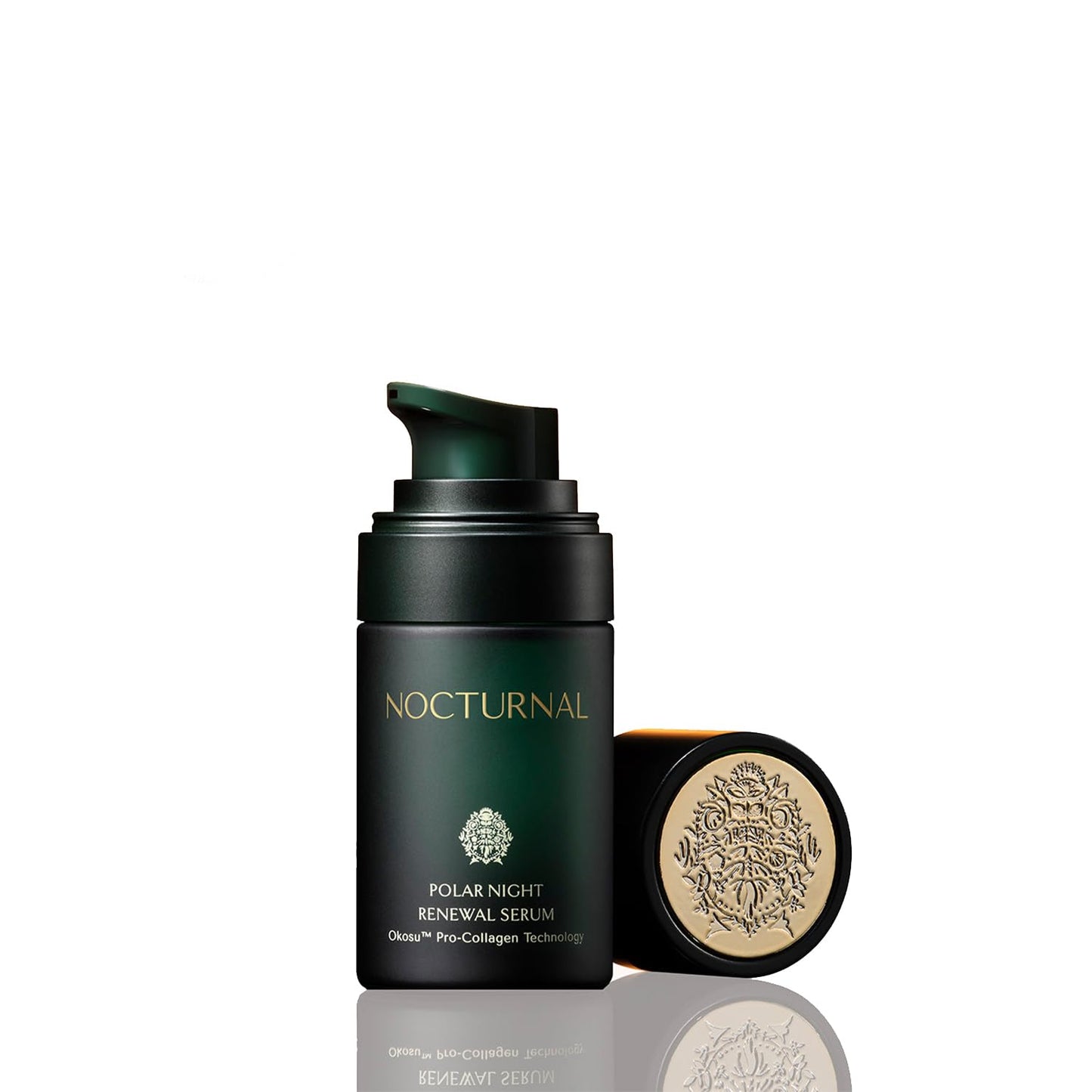 Nocturnal Skincare Polar Night Renewal Serum | Patent-Pending Night Repair Serum with Copper Peptides, Niacinamide & Nordic Oats (15 ml)