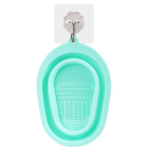 DUcare Makeup Brush Cleaner Shampoo Soap Solid Brush Cleaning Mat Removes Cosmetic Color Brush Cleaner Pad for Cleaning Makeup Sponges Brushes