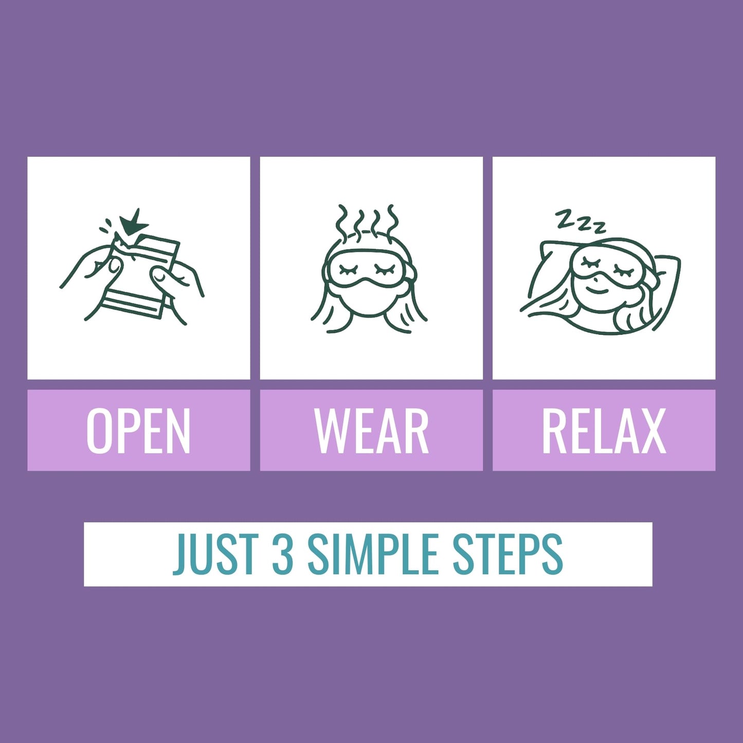 NOVEHA Lavender Self Heating Steam Eye Mask for Dry Eyes 30PCs Air-Activated Steam Eye Mask Warm Compress for Ease Daily Strain, Eye Relaxation, Travel & Spa Use, Soothing Moist Heat for Stressed Eyes