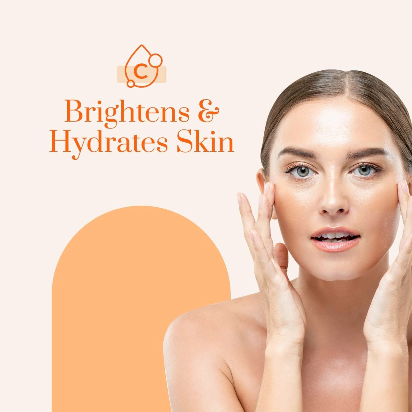 Clear Beauty Vitamin C & Collagen Face Mask - Dermatologist Tested - Diminishes Fine Lines & Wrinkles, Anti-Aging, Natural Ingredients, Cruelty-Free Korean Skin Care - All Skin Types
