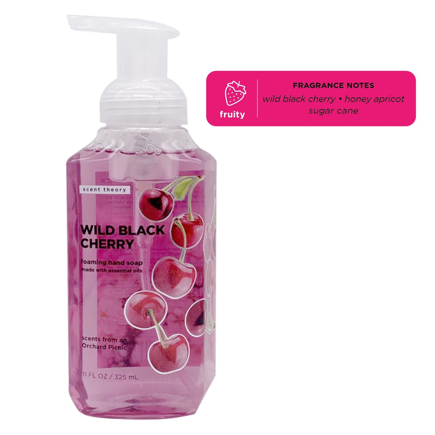 Scent Theory - Foaming Hand Soap - 11 Fl Oz - 4-Pack (Black Cherry)