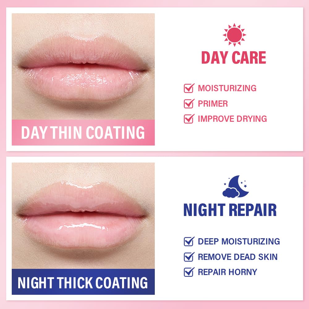 Sleeping lip mask, Nourish & Hydrate Lip Mask With Vitamin C, Antioxidants, Lip Balm, Lip Skin Care, Improve Lip Color, Reduce Lip Lines (Grape)