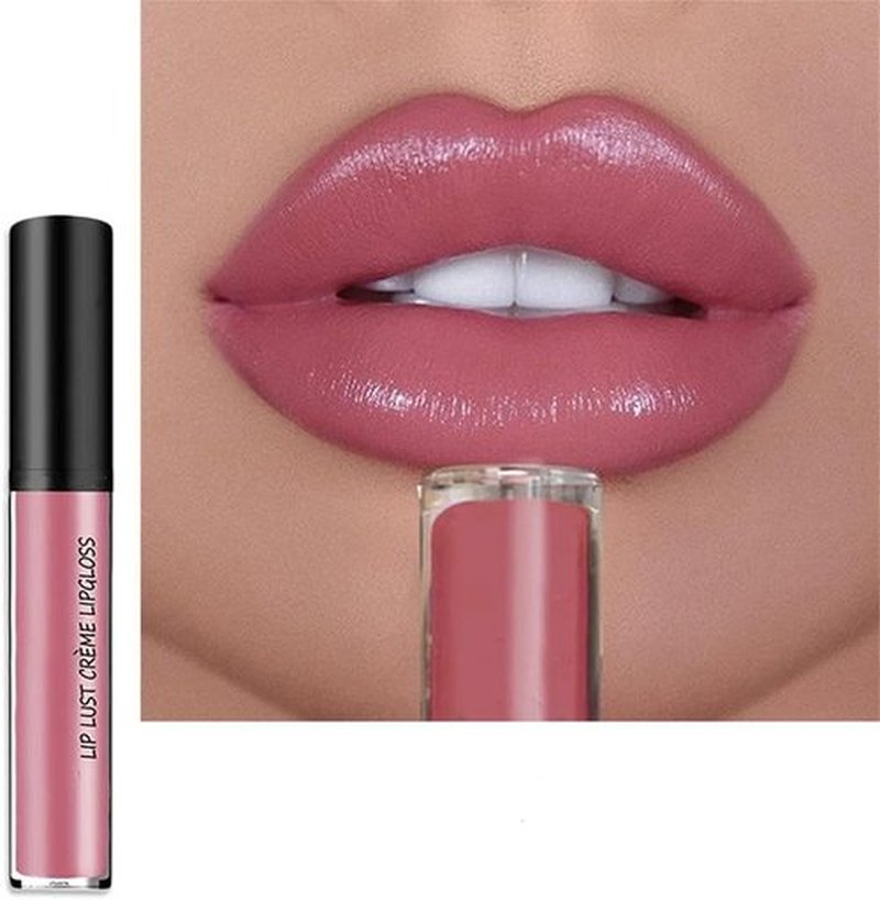 12 Color Cream Lip Gloss, 2025 New Long-Lasting Moisturizing Velvet Lip Lipstick, Waterproof, Non-Fading, Hydrating Lip Tint Natural Jelly Lipstick (12#, 1.3 Fl Oz)