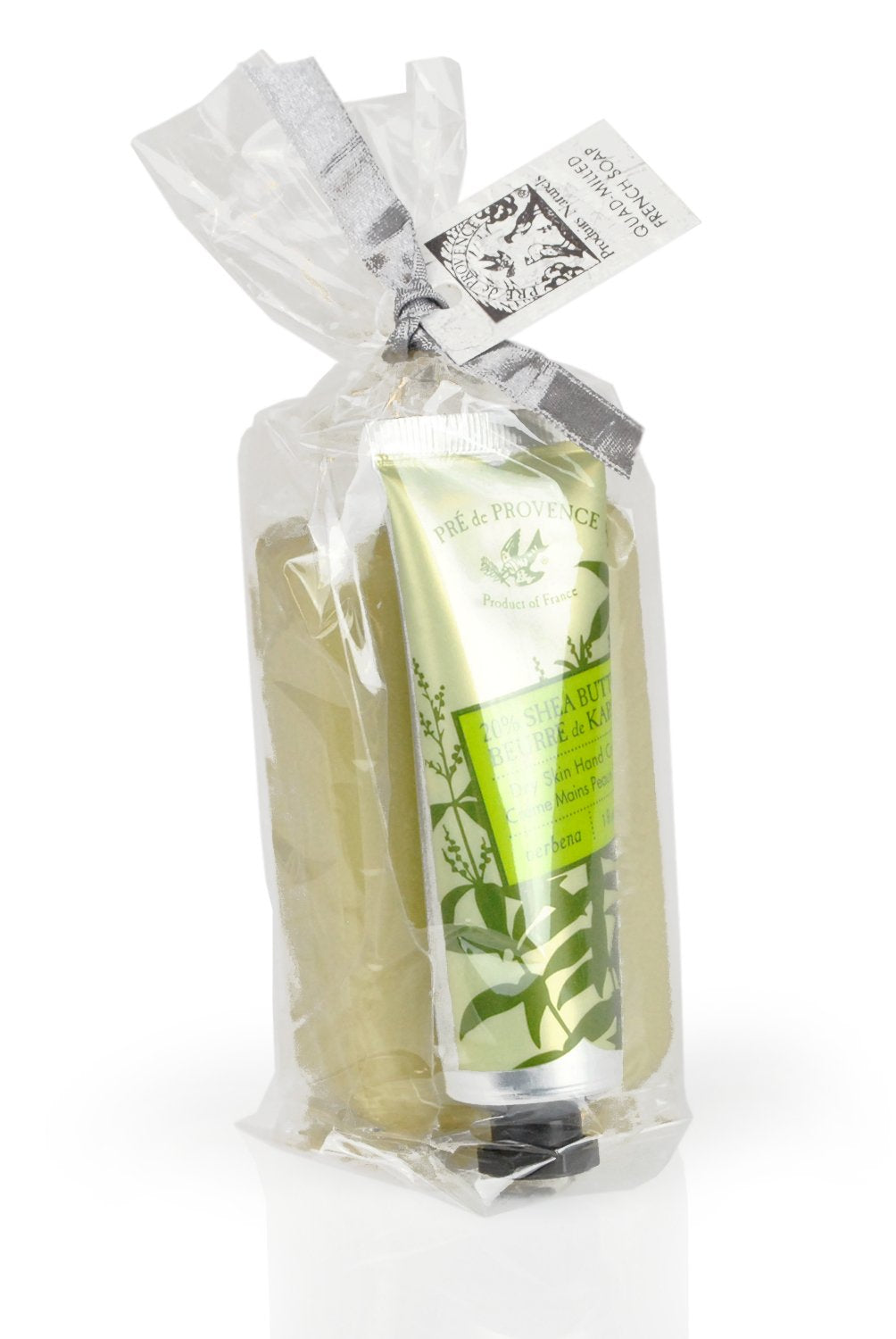 Pre De Provence Luxury Shea Butter Gift Bag with Hand Lotion & Soap Bar - Verbena
