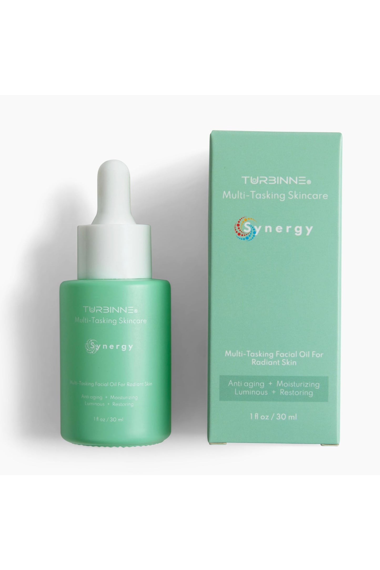 Turbinne 10 Facial Oil Blend – Anti-Aging Face Oil with 3% Retinol & 30% Vitamin C, Hydrate, Wrinkle Reduction, Fades Dark Spots, Fast-Absorbing & Non-Greasy (1 Count)