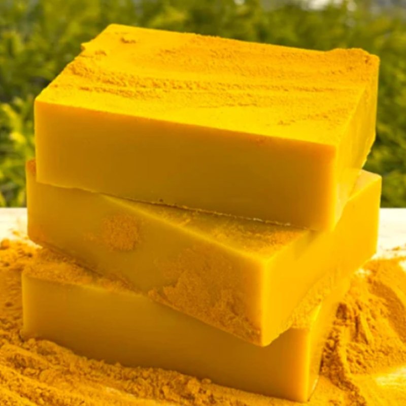 Lemon Soap with Vitamin C & Collagen - Moisturizing for Face & Body | 4 Bars