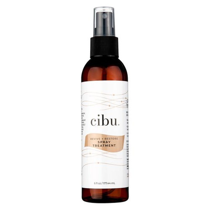Cibu Revive and Restore Spray Treatment | Hair Restore Treatment with Oleic Acid, Linoleic Acid, Vitamin E & K | Eliminates Frizz, Seals the Cuticle and Split Ends, and Preserves Color Vibrancy | 6oz