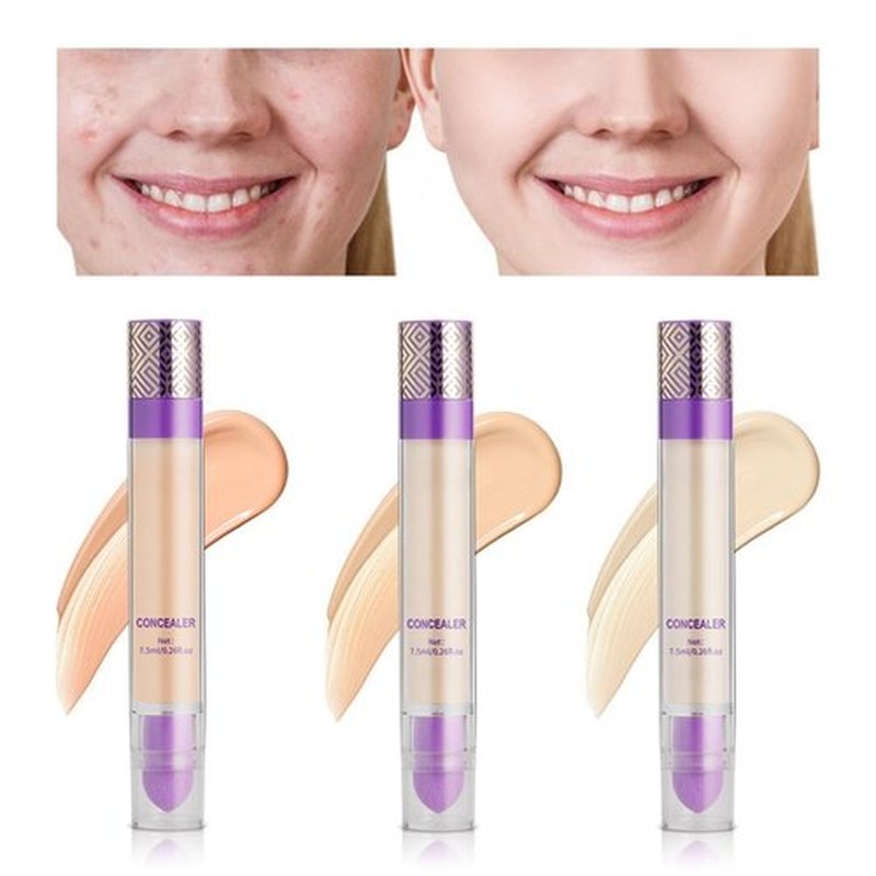 DIAONI Concealer, Coverage Concealer, Concealer Stick Full Coverage, Lightweight Concealer Stick, Foundation Concealer Stick, Waterproof Long Lasting Concealer, Correcting Concealer Stick (#2)