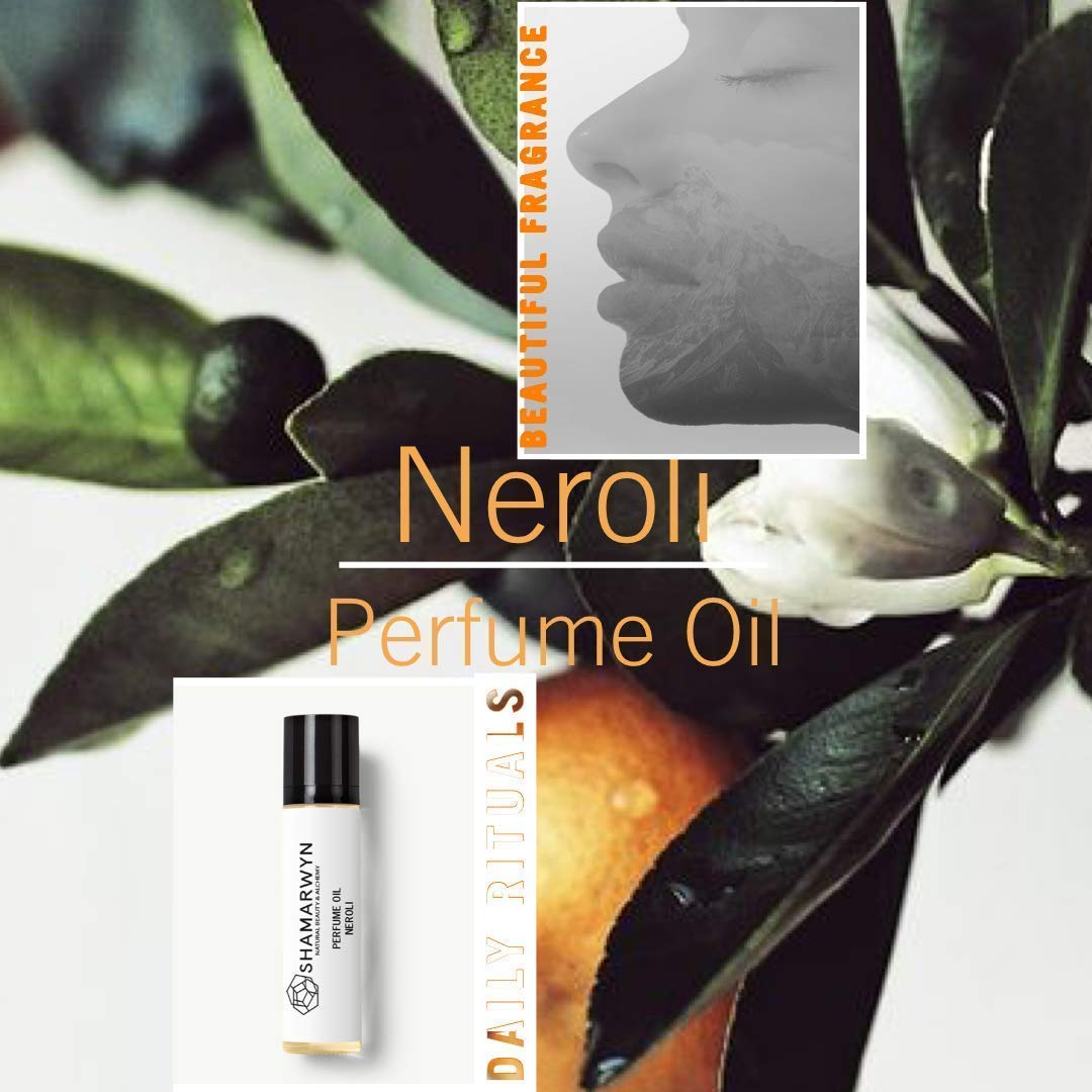 shamarwyn Neroli Perfume Oil, Natural Organic, Botanical, Pure Essential Oil Blend Roll-On 10ML