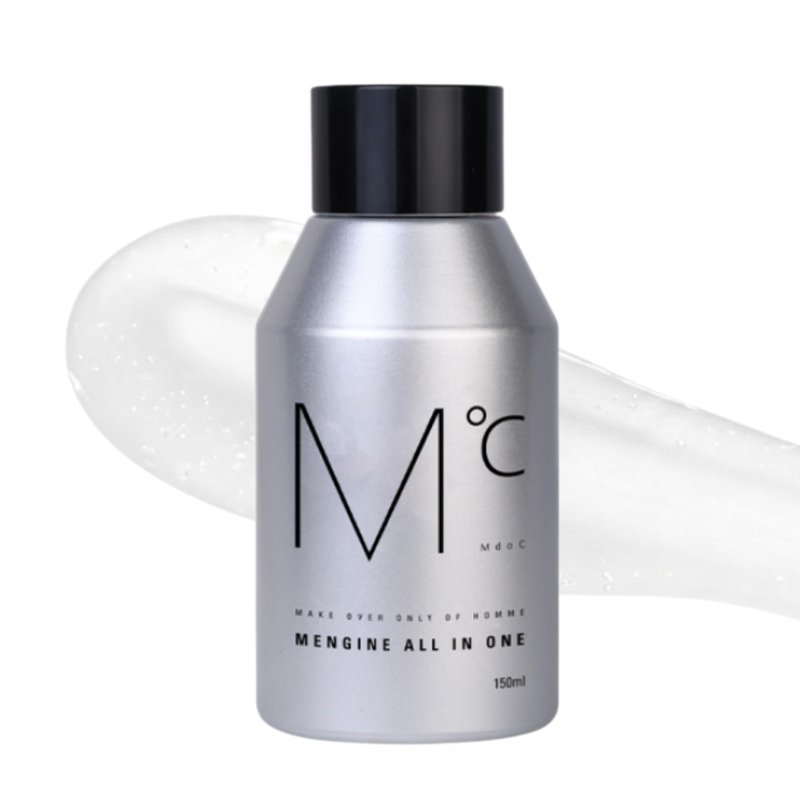 Mdoc Men's Face Moisturizer & Face Lotion, Korean 5-in-1 Skincare for Men, Lightweight Daily Hydration for Oily & Combination Skin, Non-Greasy, Alcohol-Free, 150ml