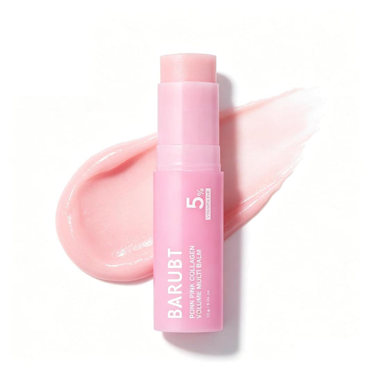 Collagen Volume Multi Balm Stick - Pink Firming Care for Under-Eyes, Lips & Fine Lines | All-in-One Balm (1pc)