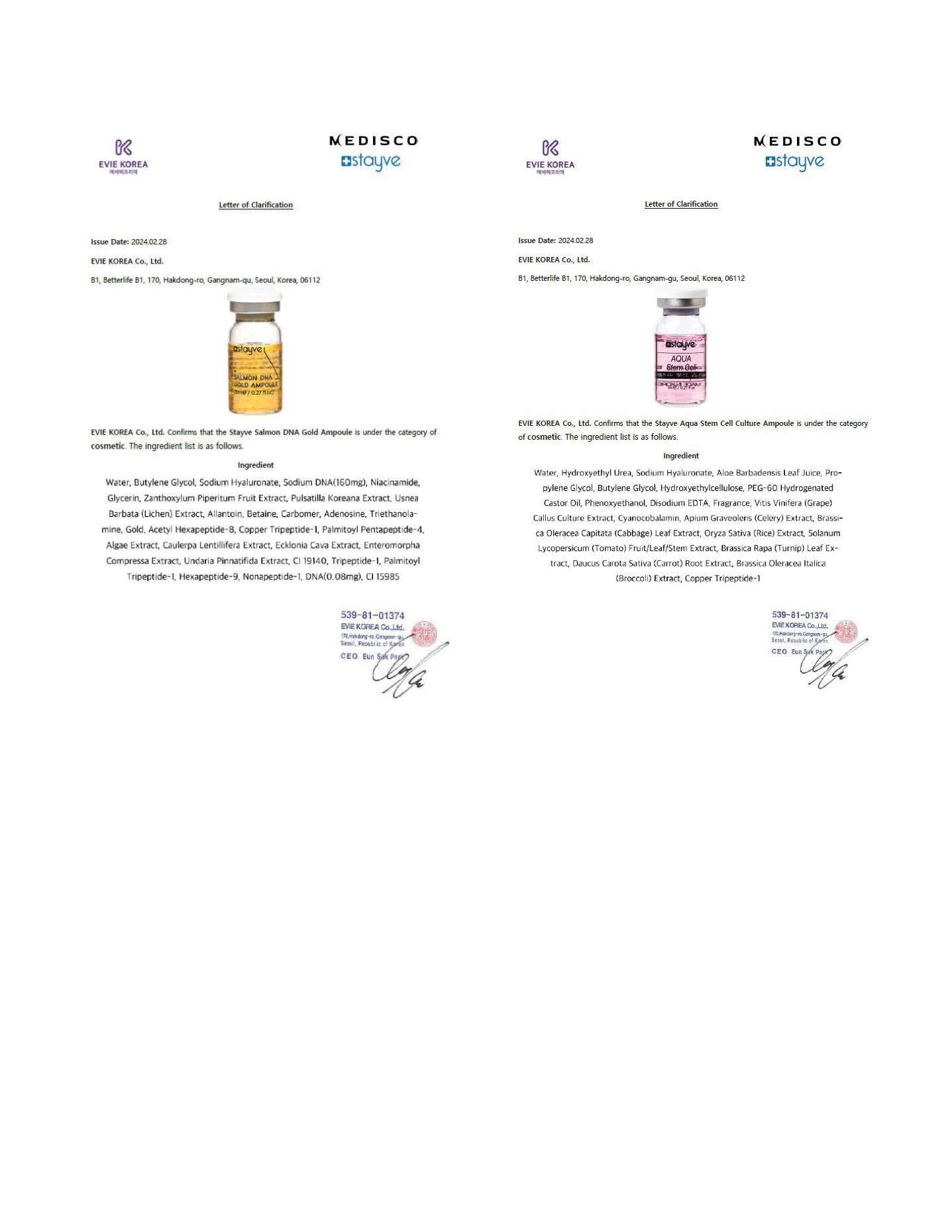 Stayve Customized Kit Korean Skin Booster Serums with Pigments & Actives - 12 Vials