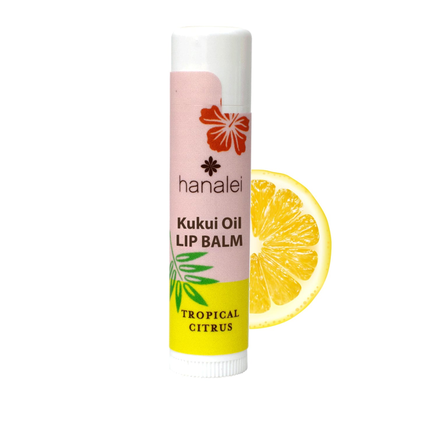 Hanalei Lip Balm & Moisturizer – Tropical Citrus, Kukui Oil & Beeswax