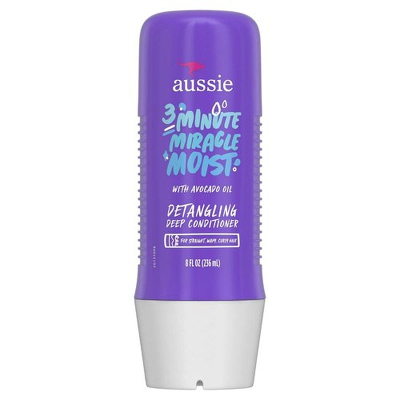 Aussie 3 Minute Miracle Moist Deep Conditioner, 8 oz