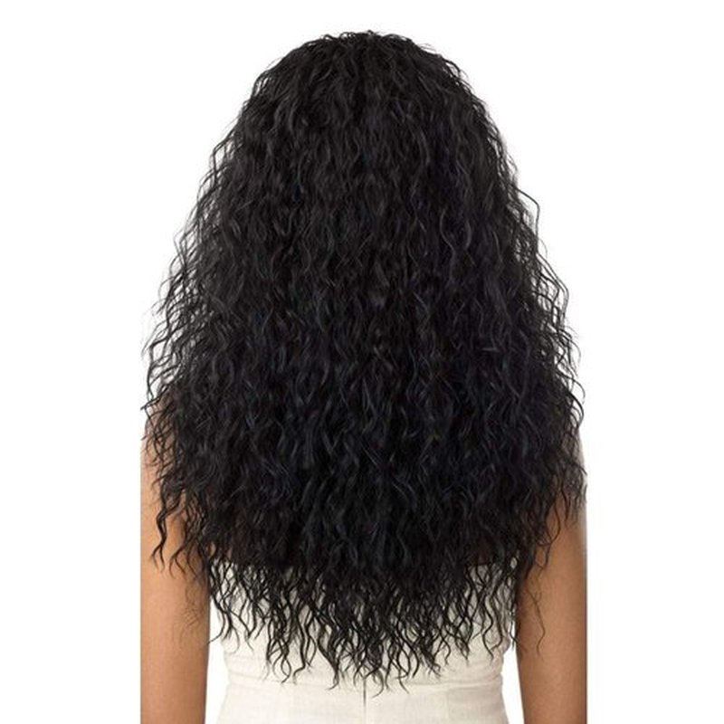 Outre Quick Weave Wet & Wavy Half Wig BEACH CURL 24" (DR27)