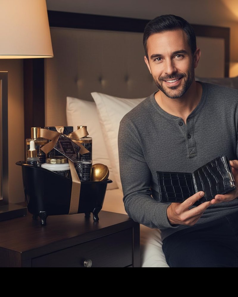 Men's Spa Gift Set - Luxurious Bath & Body Kit for Dad | Perfect Christmas & Birthday Gift