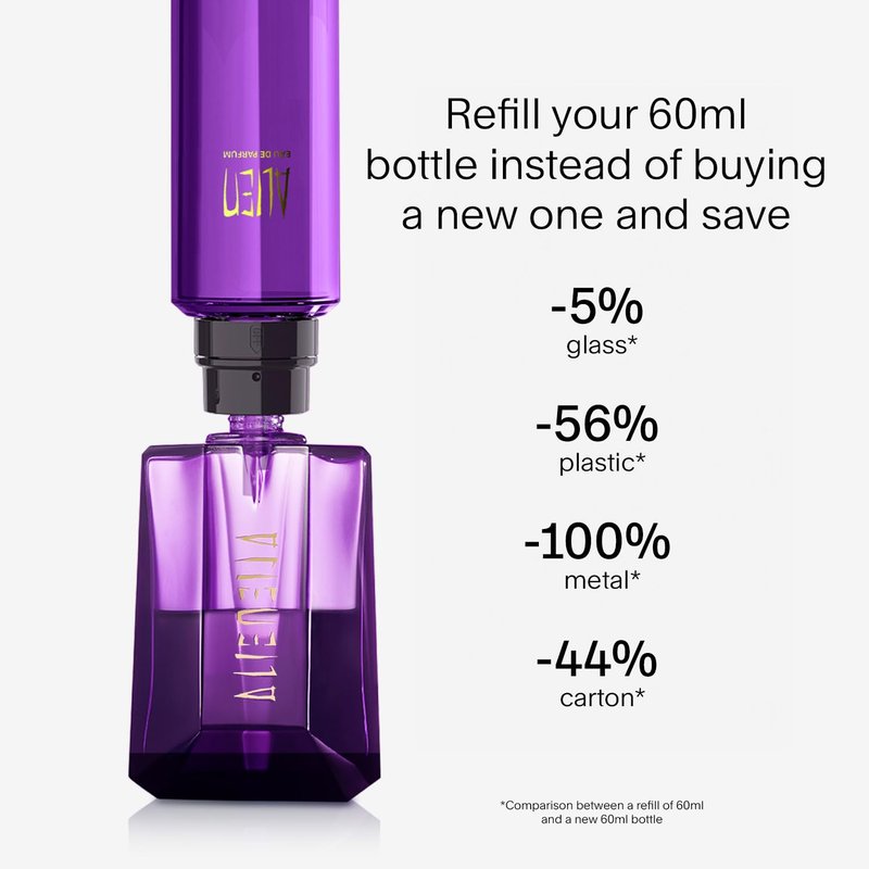 MUGLER Alien Eau de Parfum | Women's Floral & Woody Perfume with Jasmine, Wood, Amber - Long-Lasting Fragrance