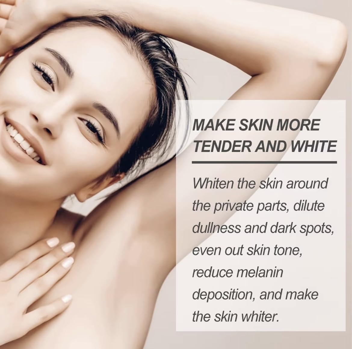 Snow Bleach cream private areas, underarm, knee, elbow, face, body, skin