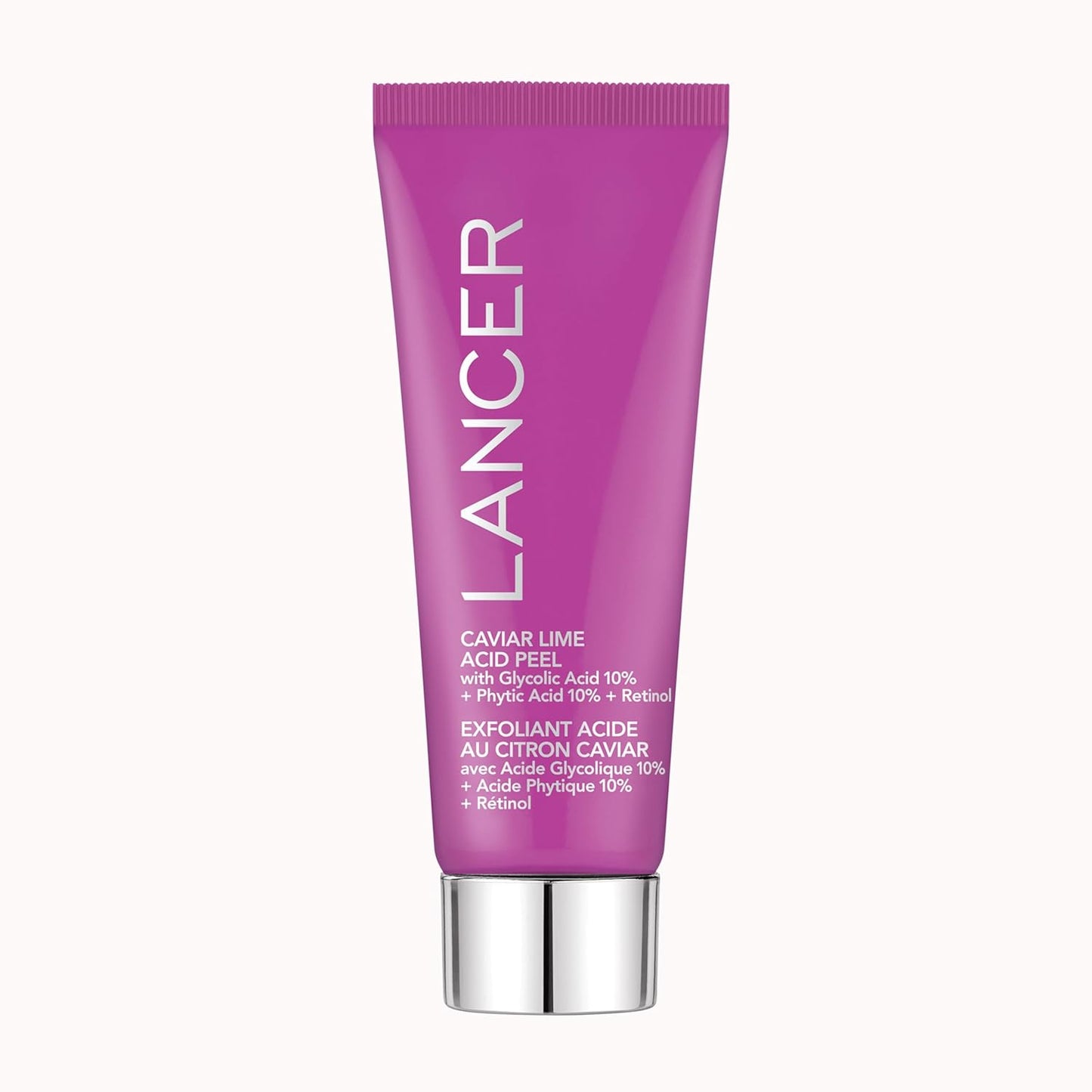 Caviar Lime Acid Peel Travel Size - Retinol Facial Peel with Glycolic Acid, 0.5 oz