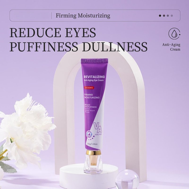 Eye Cream for Dark Circles - Anti-Aging Treatment with VA, VC & VE | Firming & Hydrating, 30g/1oz