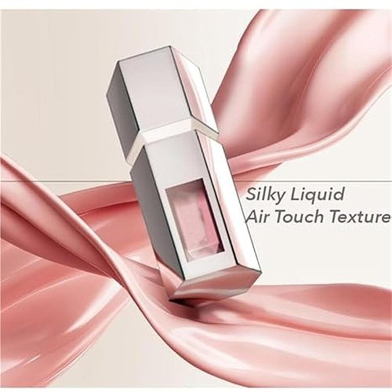 Aztk Liquid Blush, Aztk Jello Color Liquid Blush, Aztk Blush Highlight Contour 3 In 1, Liquid Blush with Sponge Head, Matte Nude Makeup Blusher Cream (Color07)