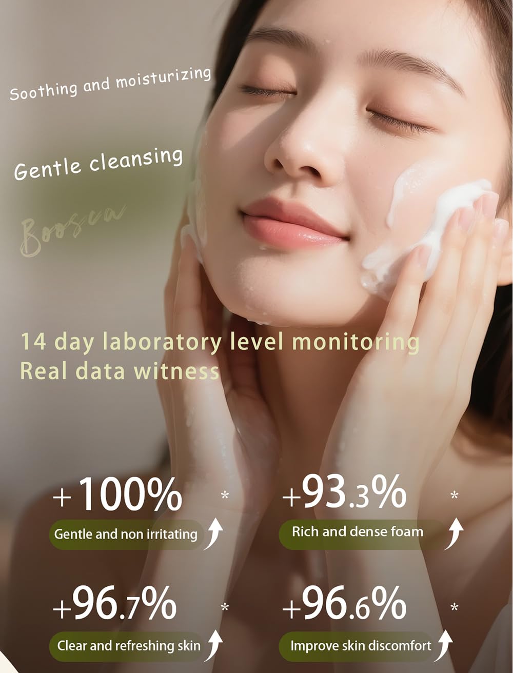 kastu Camellia Seed Oil Deep Pore Face Wash, Clean Pores, Oil Control, Men's Daily Facial Cleanser for Oily Skin