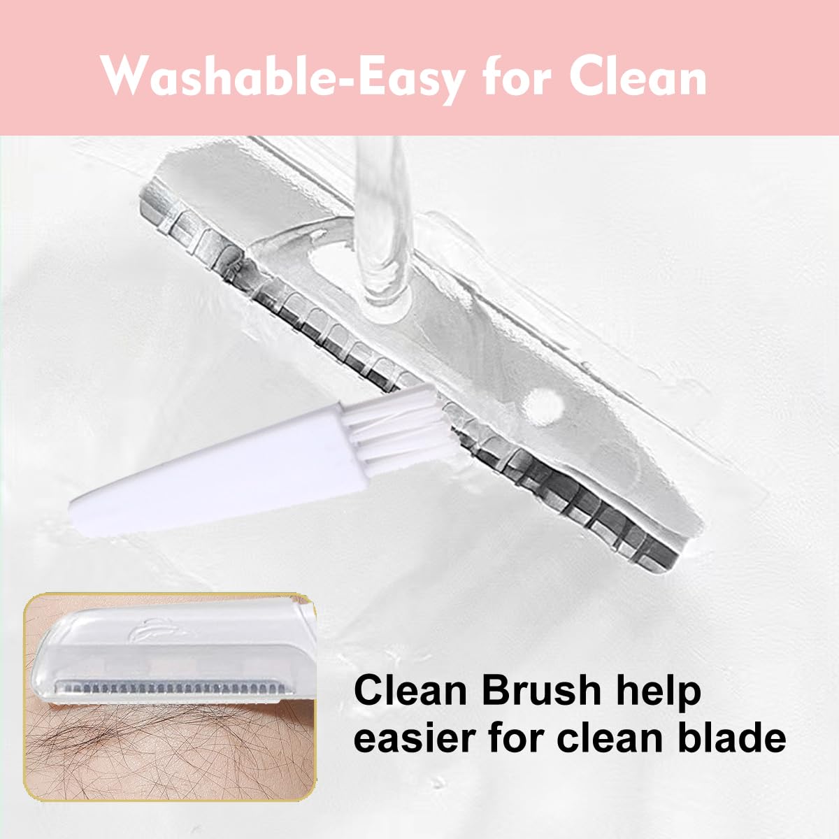 18 Pack Replacement Head for Finishing Touch Flawless Dermaplane Glo Sonic Facial Exfoliation Lighted, Dermaplane Refill Blades for Flawless Vibrating Dermaplane Razor,Safety Micro-guards for Skin