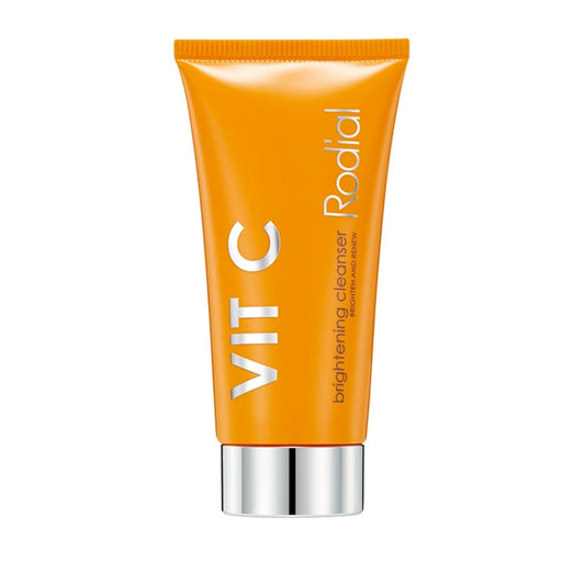 Rodial Vit C Brightening Cleanser - Foaming Gel Face Wash with Glycolic & Lactic Acid for Radiant Skin | Gentle Facial Cleanser