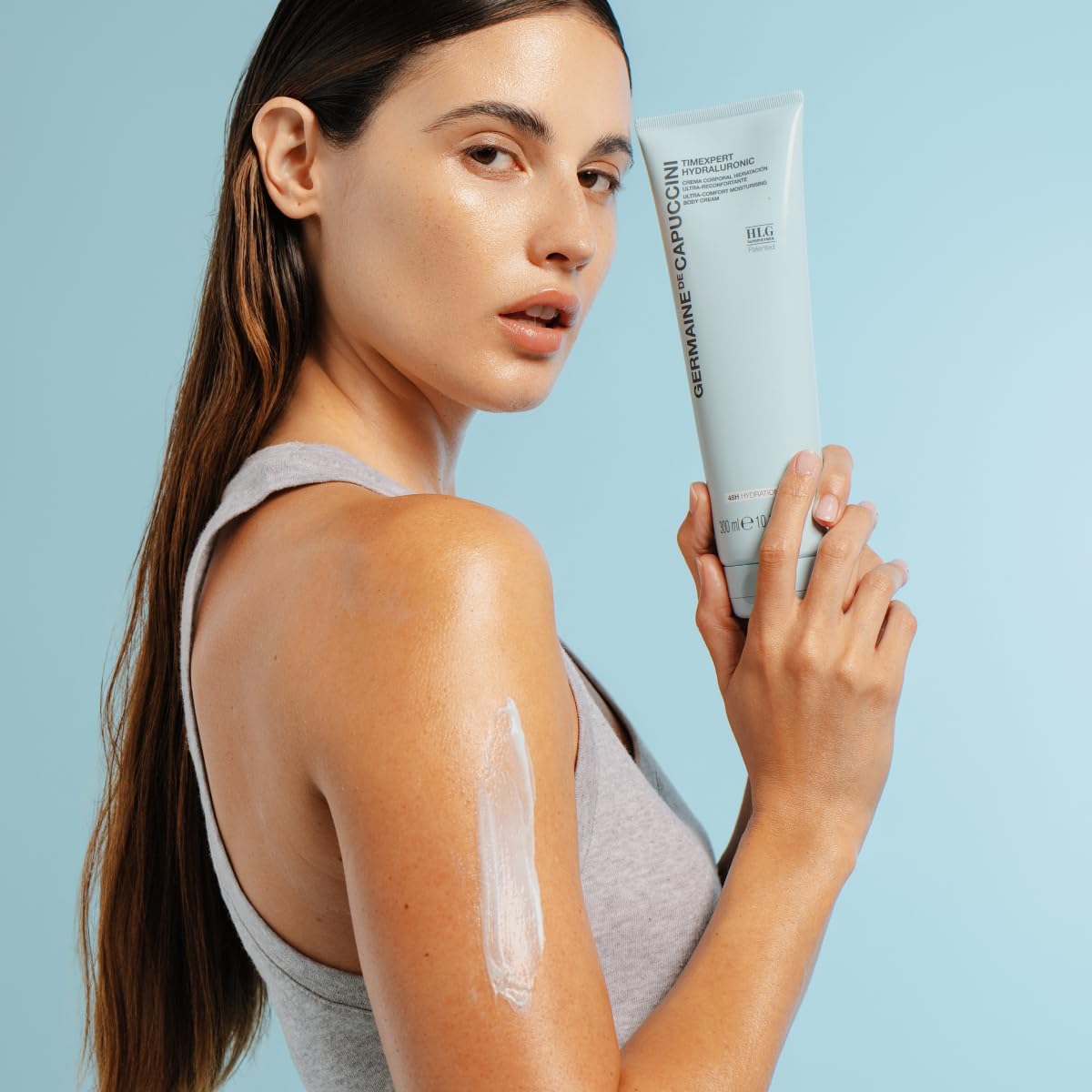 Germaine de Capuccini - Timexpert Hydraluronic - Ultra-Comfort Moisturizing Body Cream - Rehydrate your skin for 48 hours, leaving it soft and radiant - Antiaging Body Treatment - 10.1 Fl Oz
