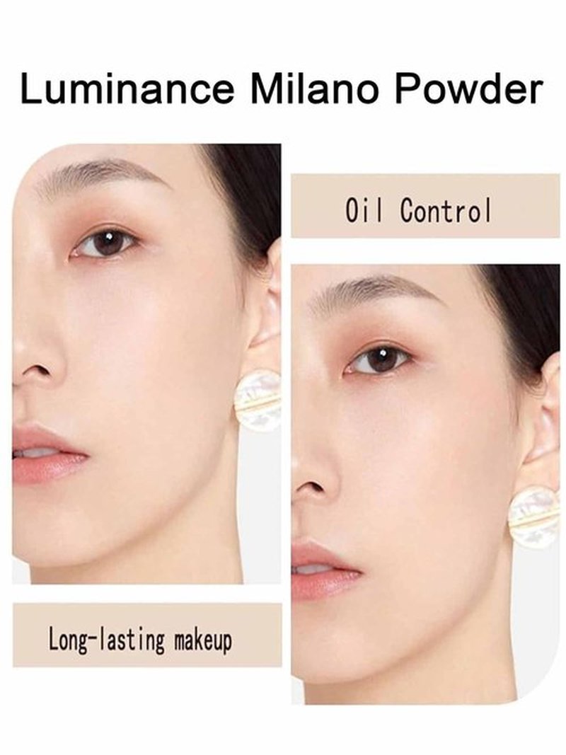 Luminance Milano Powder, Luminance Milano Setting Powder, Blurring Setting Powder by Luminance Milano, Luminance Milano Blurring Powder for All Skin Tones (5#)