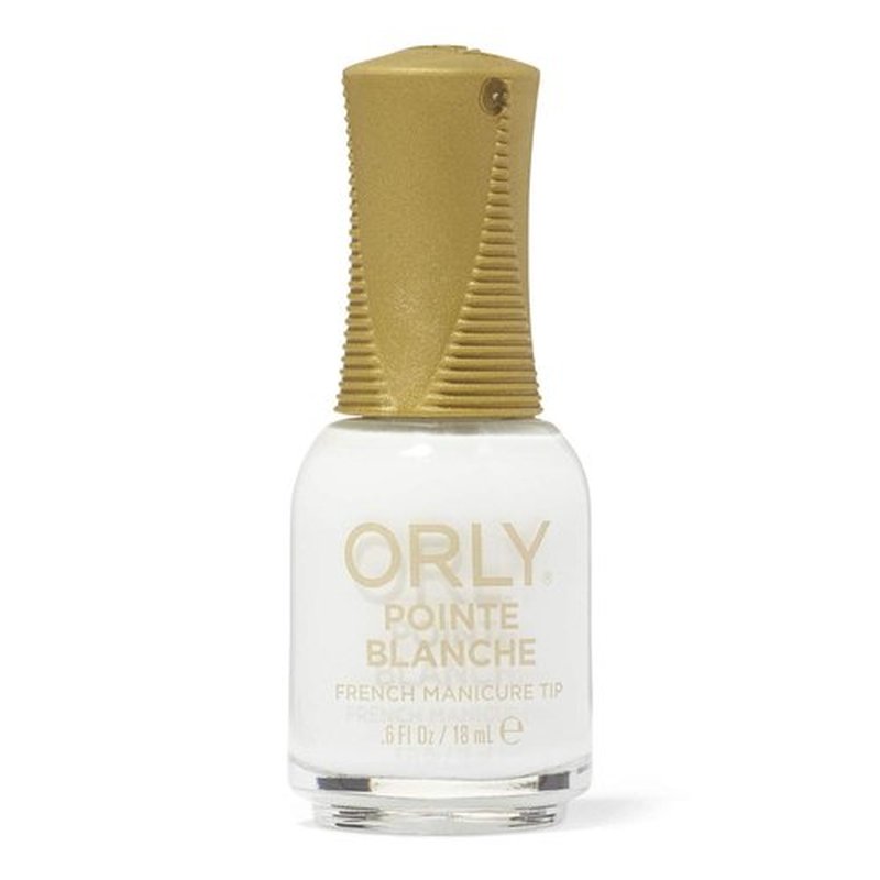 Orly Nail Lacquer, French Man Point Blanche, 0.6 Fluid Ounce (Pack of 2)