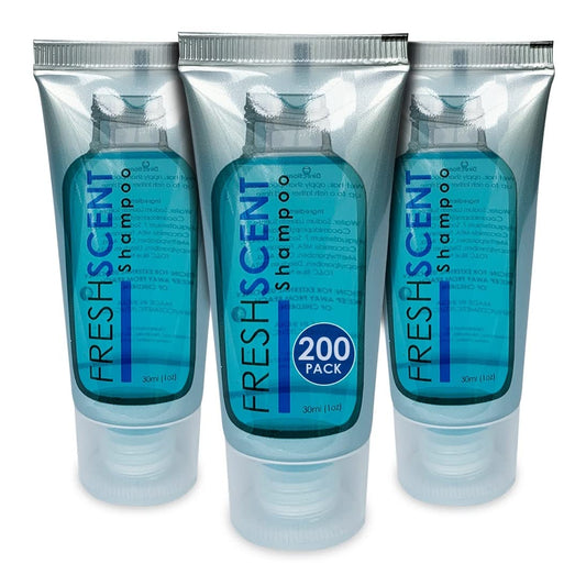 Freshscent Shampoo - Travel Size 1oz | Bulk Hotel Amenities, Perfect for Hospitality